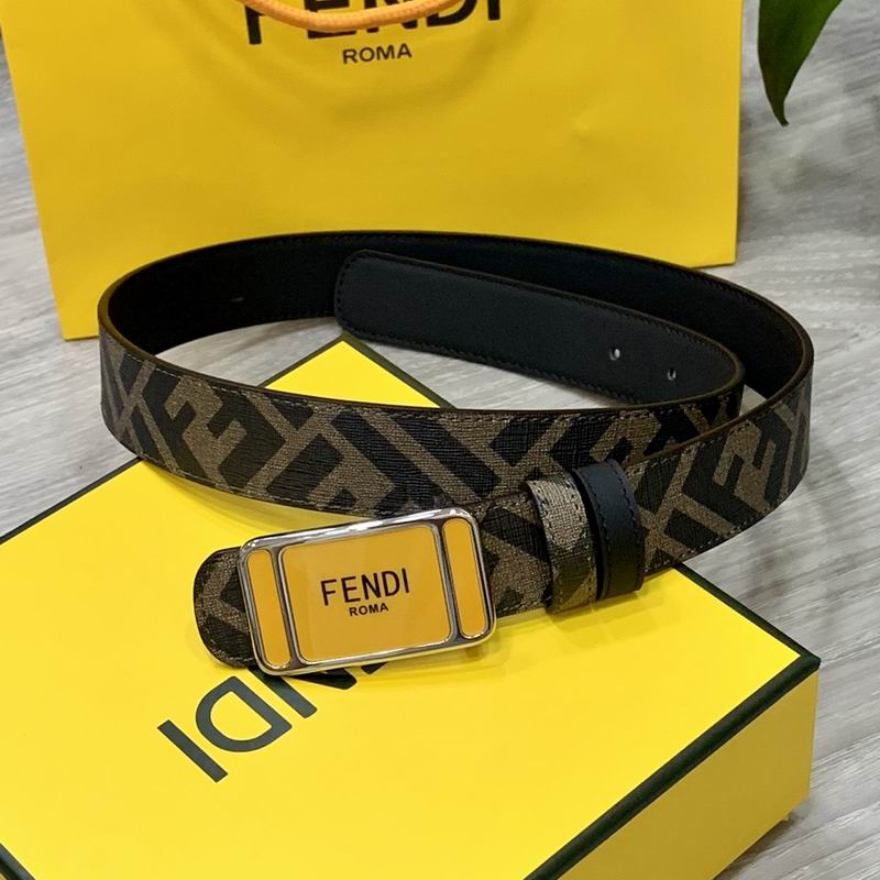 Fendi belt 30mmX95-115cm 7D (60)