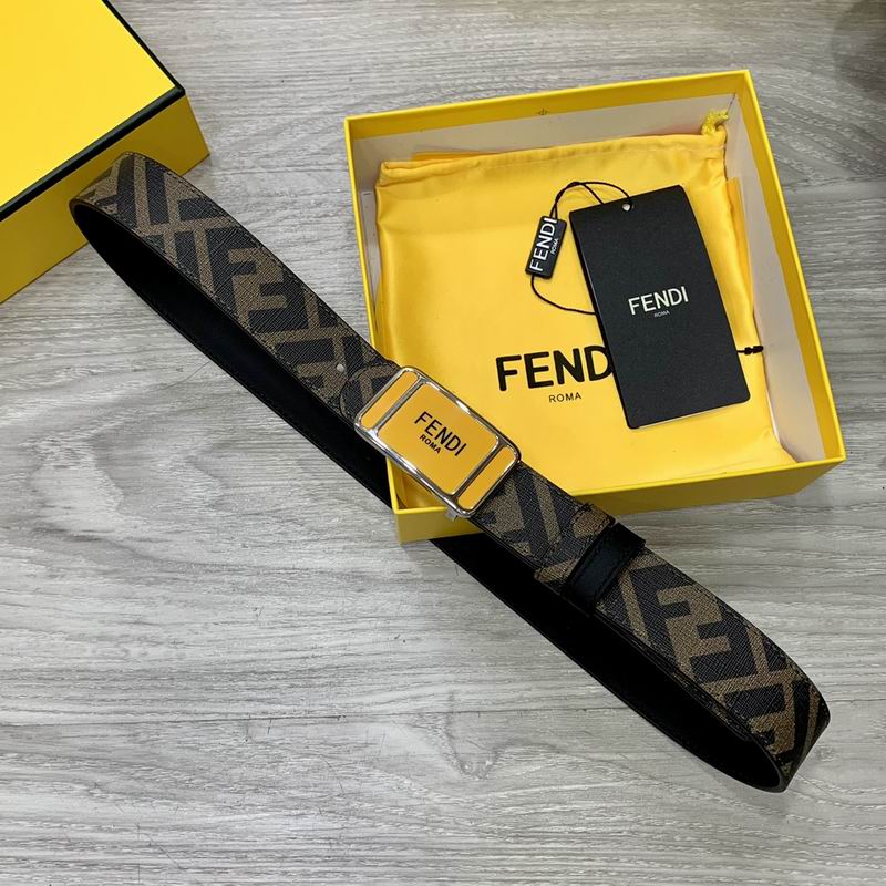 Fendi belt 30mmX95-115cm 7D (61)