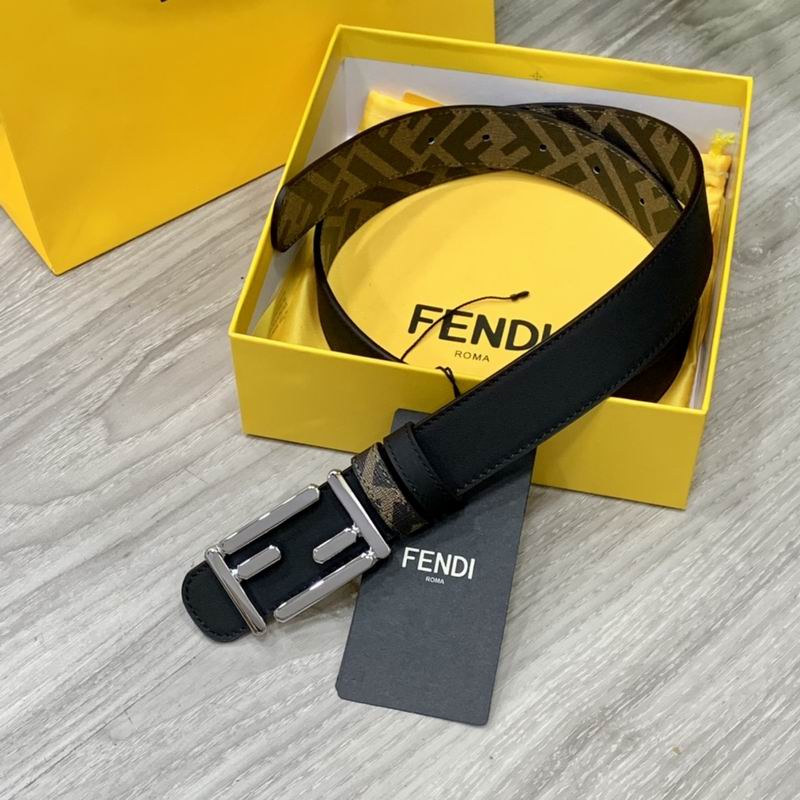 Fendi belt 30mmX95-115cm 7D (74)