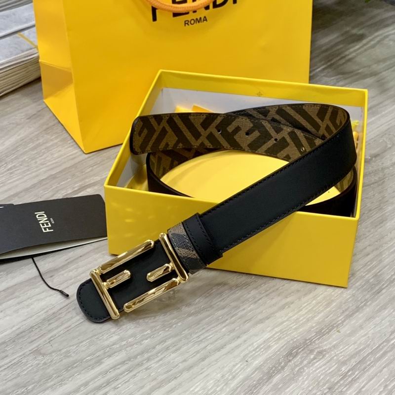 Fendi belt 30mmX95-115cm 7D (76)