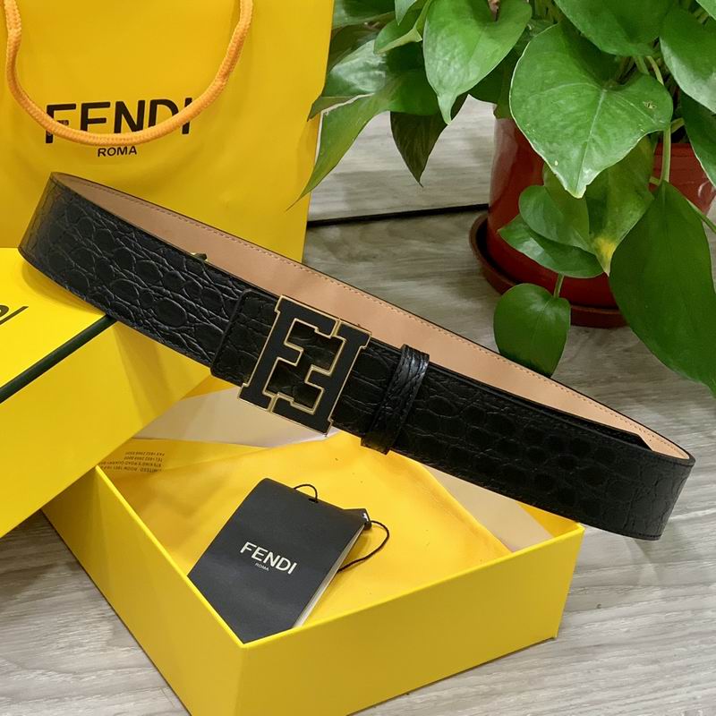Fendi belt 40mmX95-125cm 7D (124)