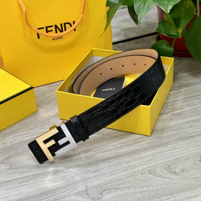 Fendi belt 40mmX95-125cm 7D (132)