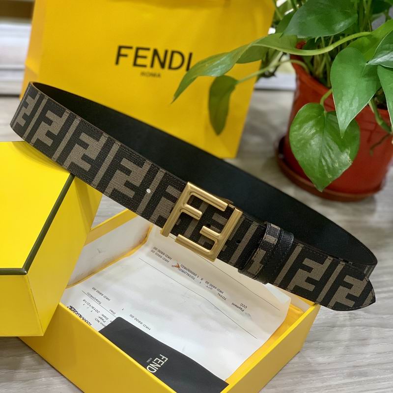 Fendi belt 40mmX95-125cm 7D (143)