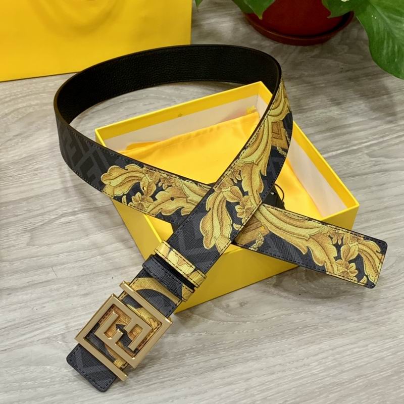 Fendi belt 40mmX95-125cm 7D (155)
