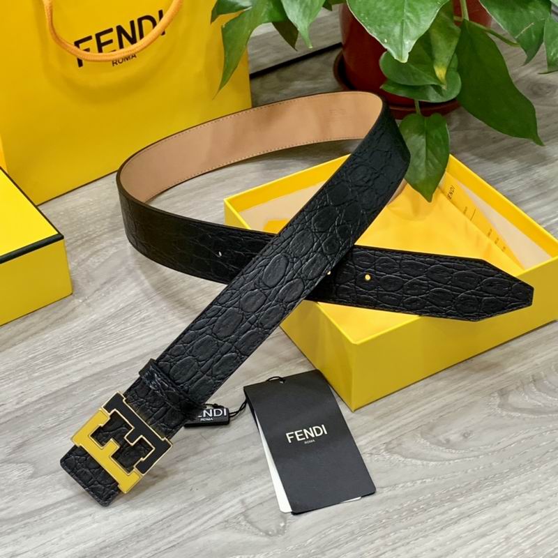 Fendi belt 40mmX95-125cm 7D (203)