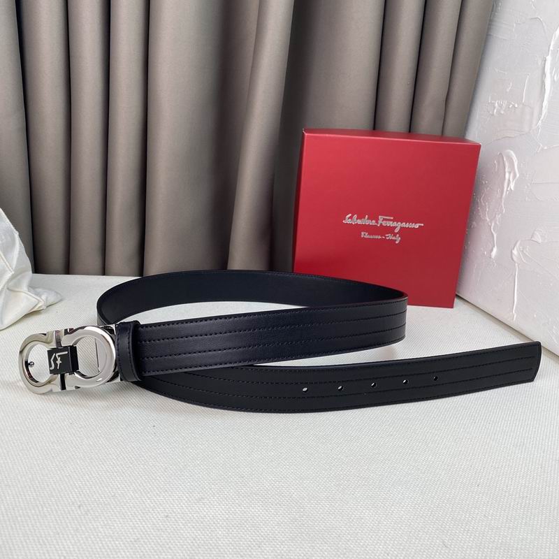 Ferragamo belt 35mmX95-125cm 7D (102)