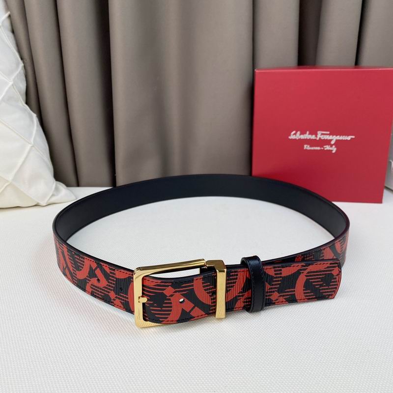 Ferragamo belt 35mmX95-125cm 7D (104)