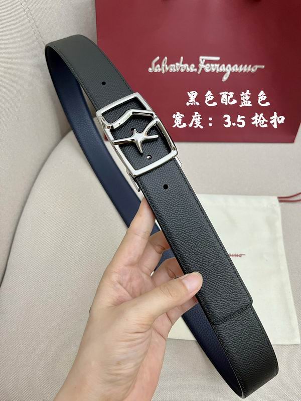 Ferragamo belt 35mmX95-125cm 7D (109)
