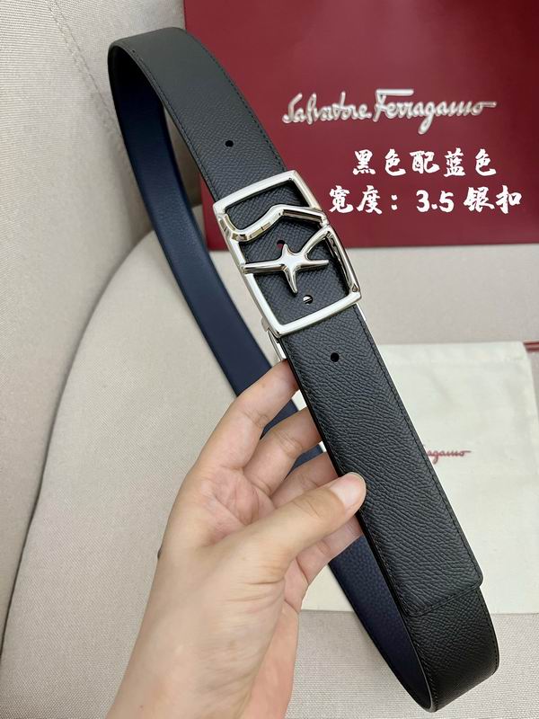 Ferragamo belt 35mmX95-125cm 7D (113)