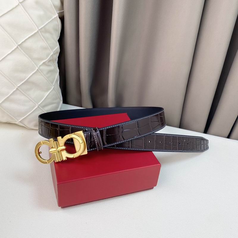 Ferragamo belt 35mmX95-125cm 7D (114)
