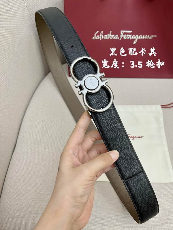 Ferragamo belt 35mmX95-125cm 7D (116)