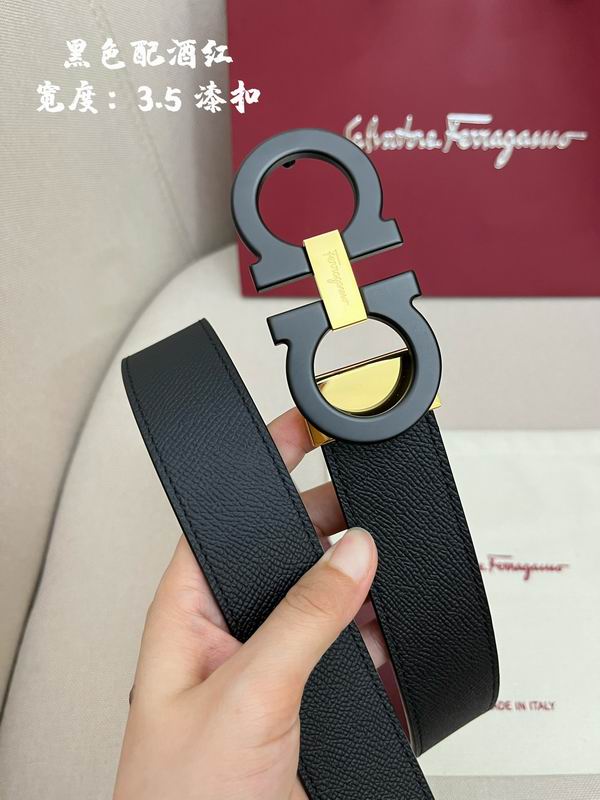 Ferragamo belt 35mmX95-125cm 7D (121)