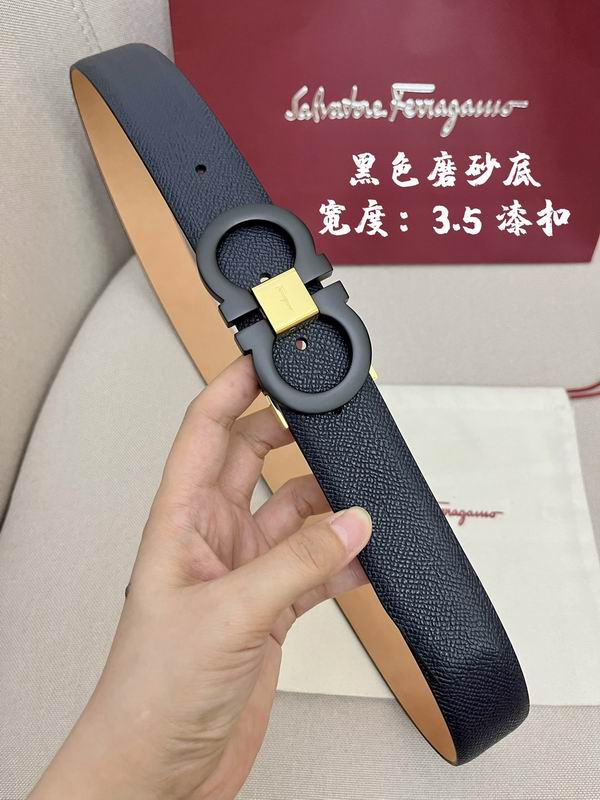 Ferragamo belt 35mmX95-125cm 7D (131)