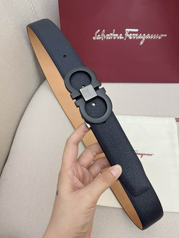 Ferragamo belt 35mmX95-125cm 7D (133)