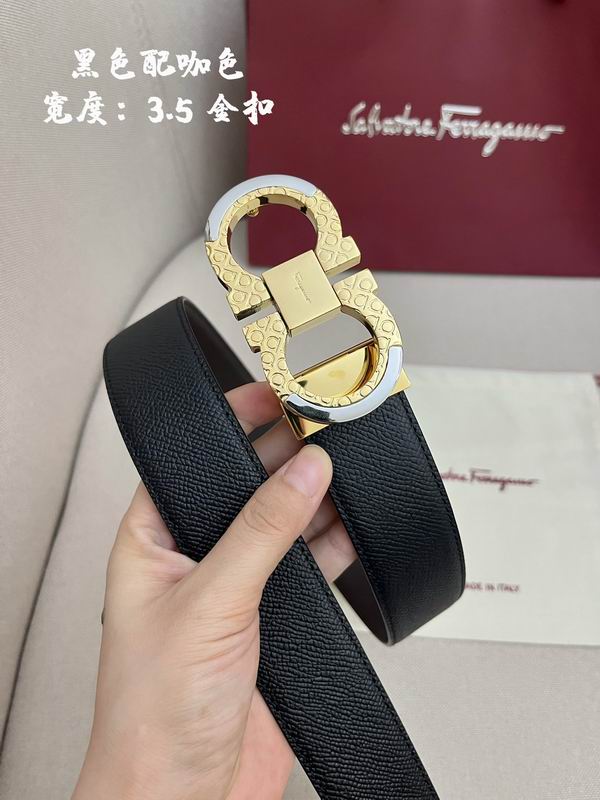 Ferragamo belt 35mmX95-125cm 7D (135)