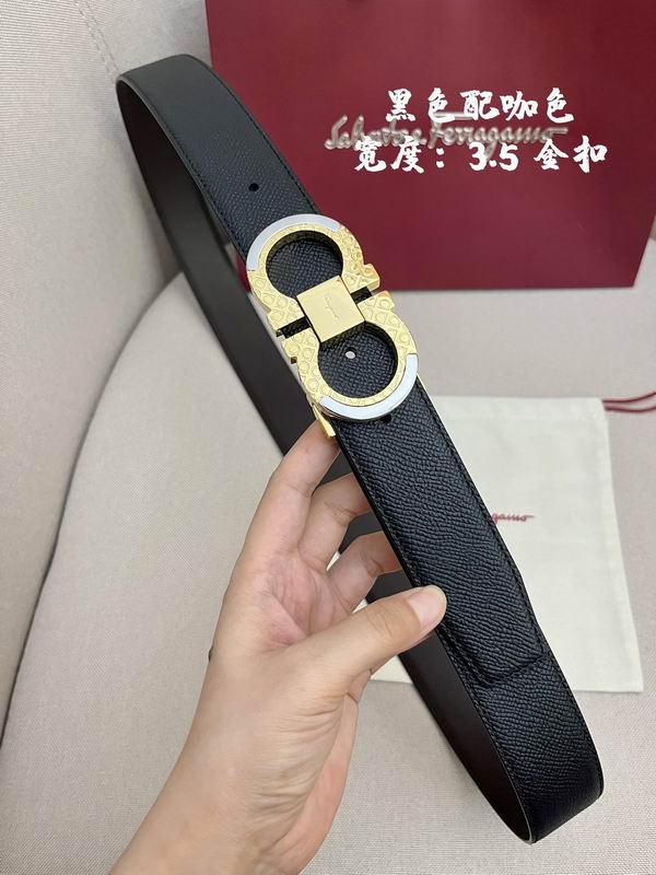 Ferragamo belt 35mmX95-125cm 7D (136)