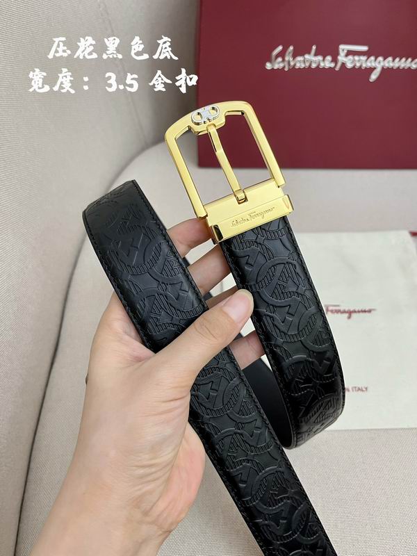 Ferragamo belt 35mmX95-125cm 7D (36)