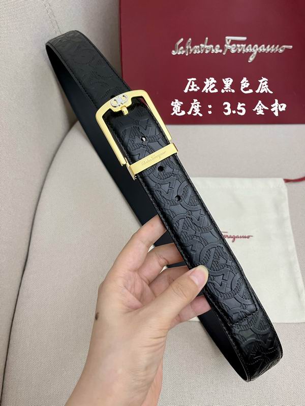 Ferragamo belt 35mmX95-125cm 7D (37)