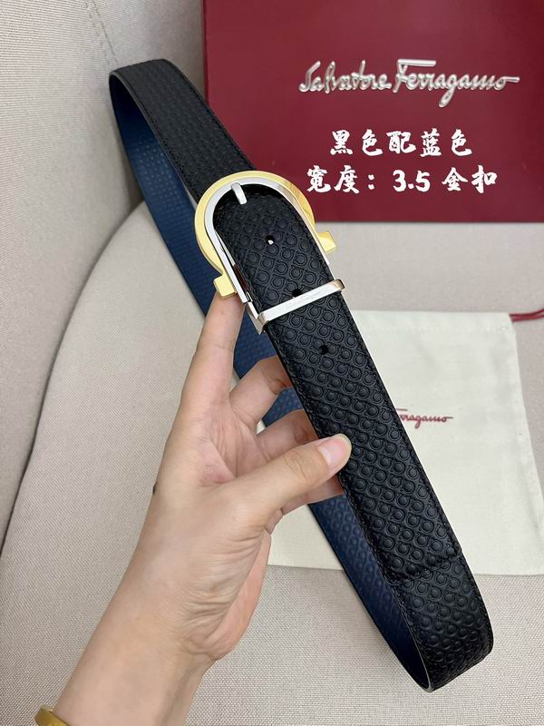 Ferragamo belt 35mmX95-125cm 7D (45)