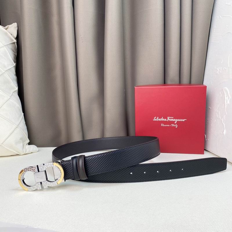 Ferragamo belt 35mmX95-125cm 7D (56)