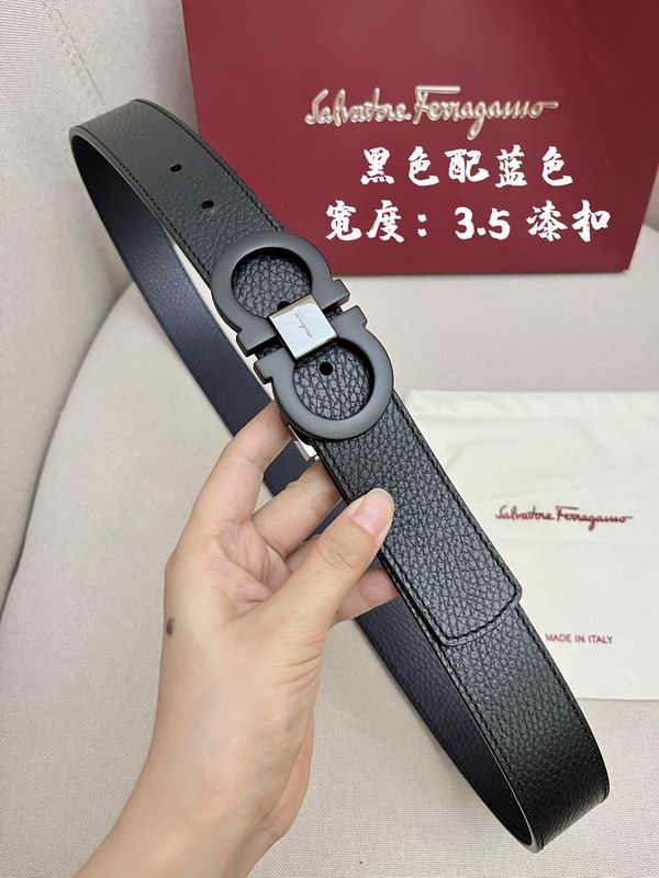 Ferragamo belt 35mmX95-125cm 7D (63)