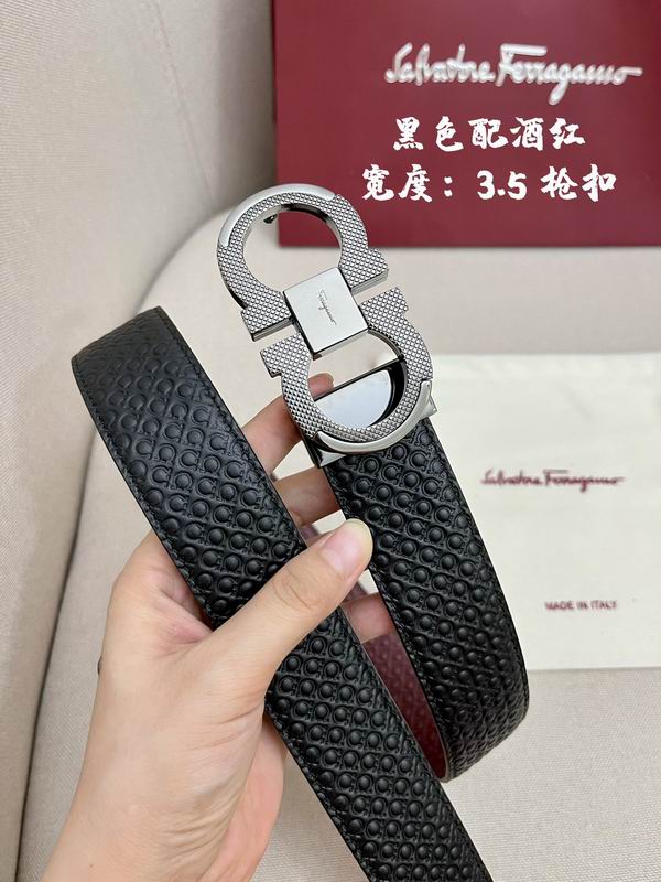 Ferragamo belt 35mmX95-125cm 7D (64)