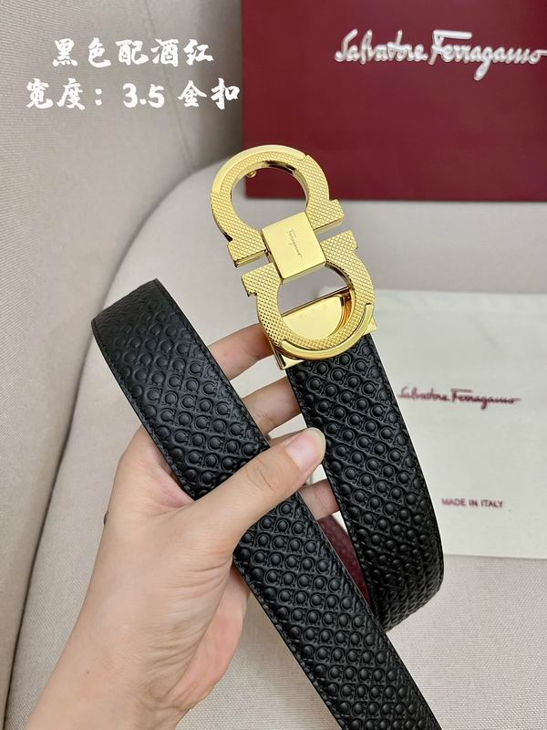 Ferragamo belt 35mmX95-125cm 7D (66)