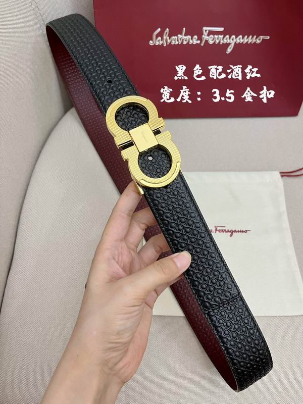 Ferragamo belt 35mmX95-125cm 7D (67)