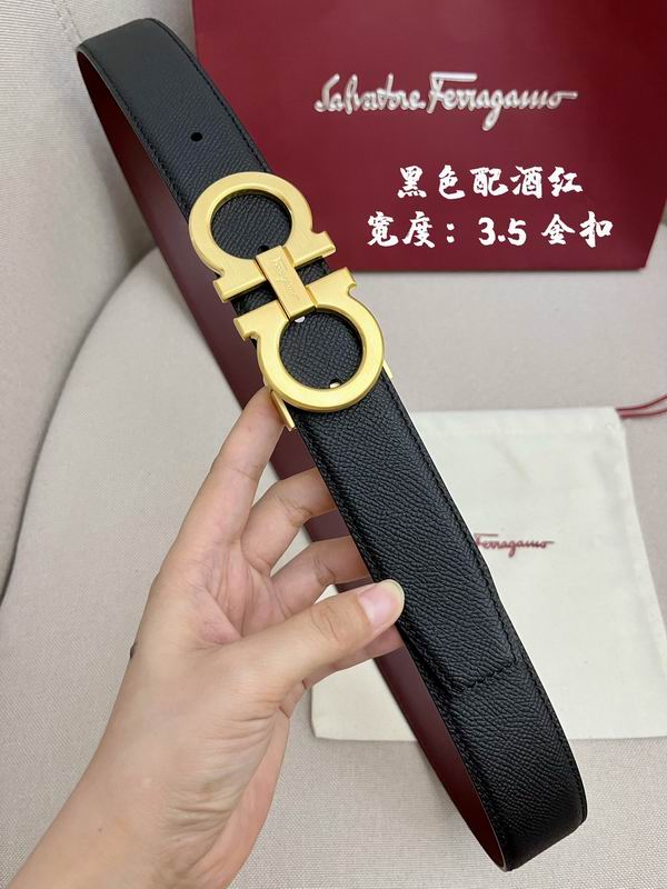 Ferragamo belt 35mmX95-125cm 7D (93)