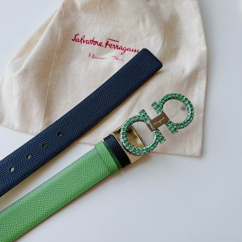Ferreagamo belt 25mmX95-110cm 7D (18)