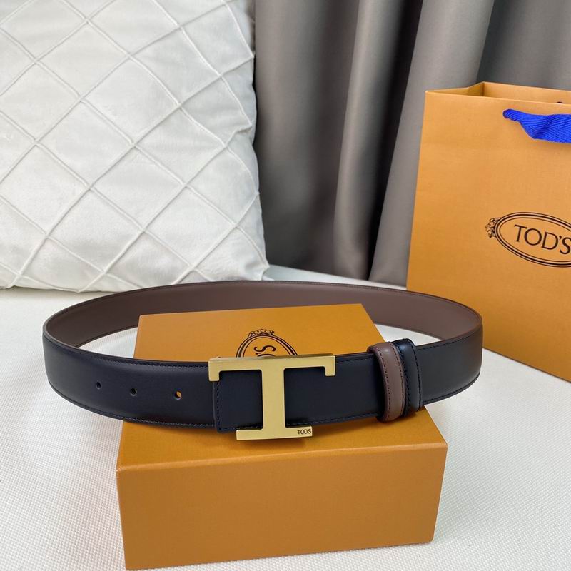 Tod's belt 34mmX95-125cm 7D (7)