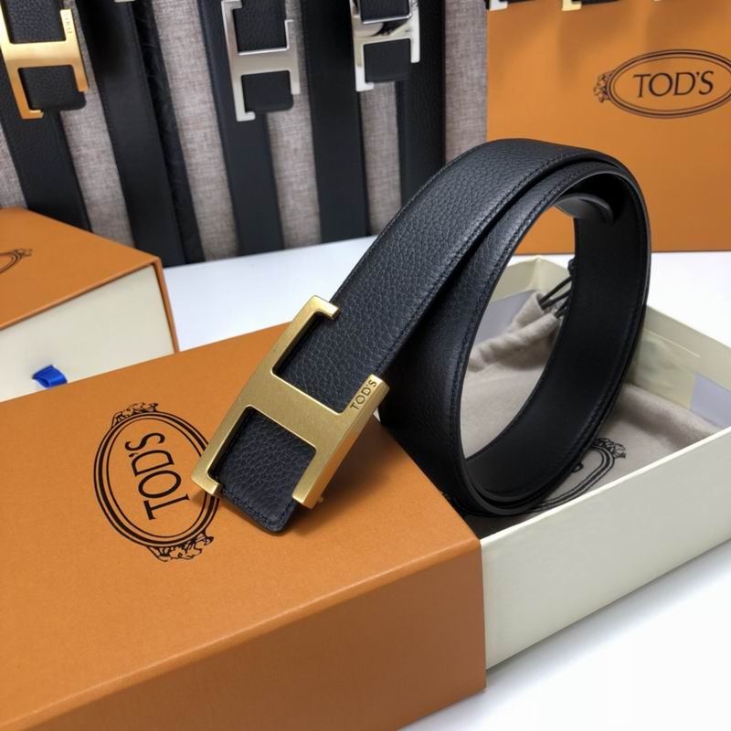 Tod's belt 34mmX95-125cm 7D (9)
