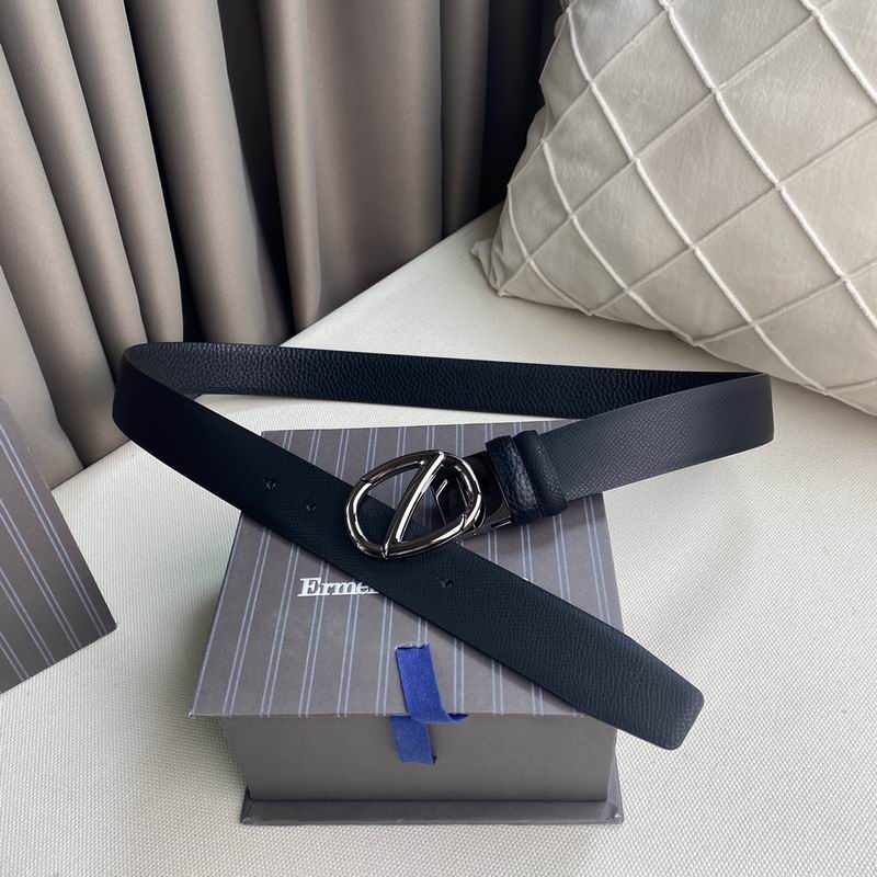 Zegna belt 35mmX95-125cm 7D (36)