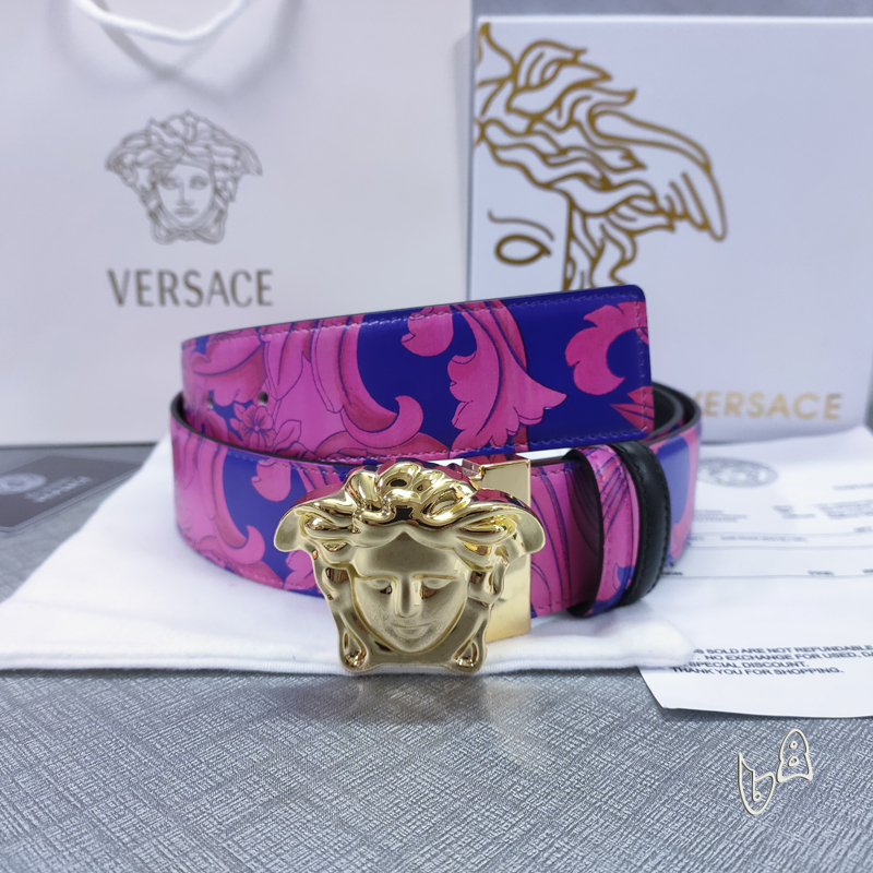 Versace belt 38mmX80-125cm lb (23)