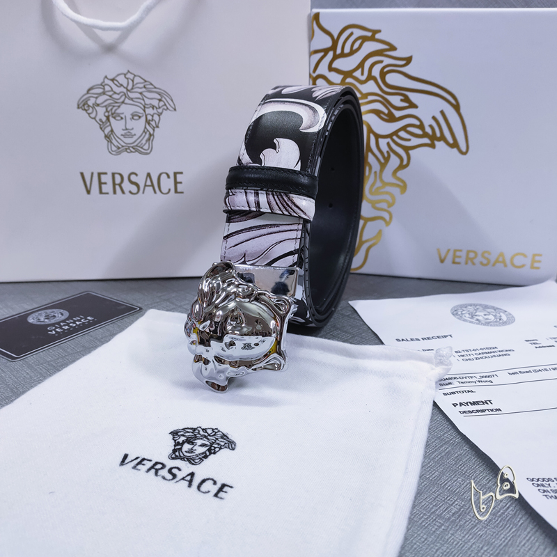Versace belt 38mmX80-125cm lb (25)