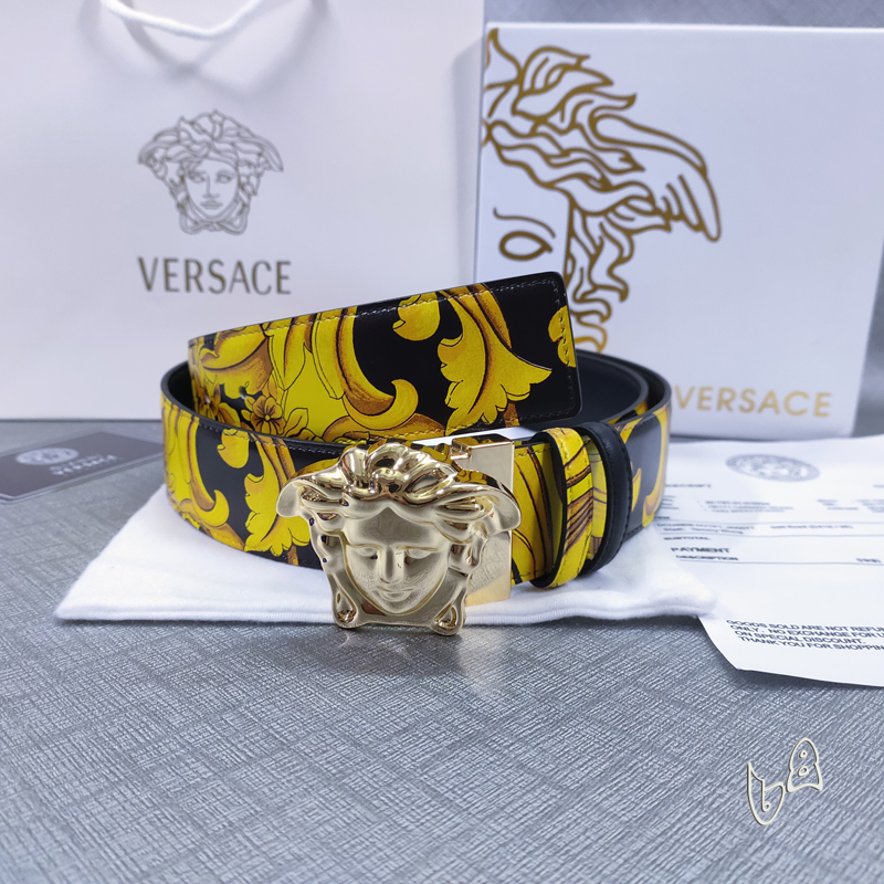 Versace belt 38mmX80-125cm lb (29)