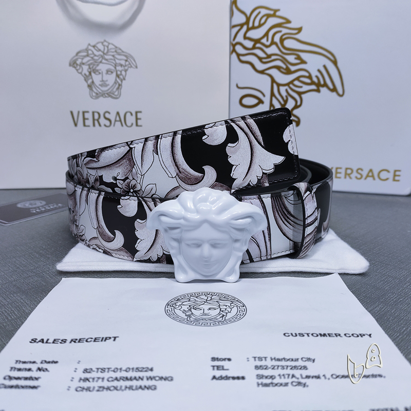 Versace belt 38mmX80-125cm lb (3)