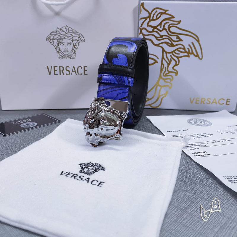 Versace belt 38mmX80-125cm lb (31)