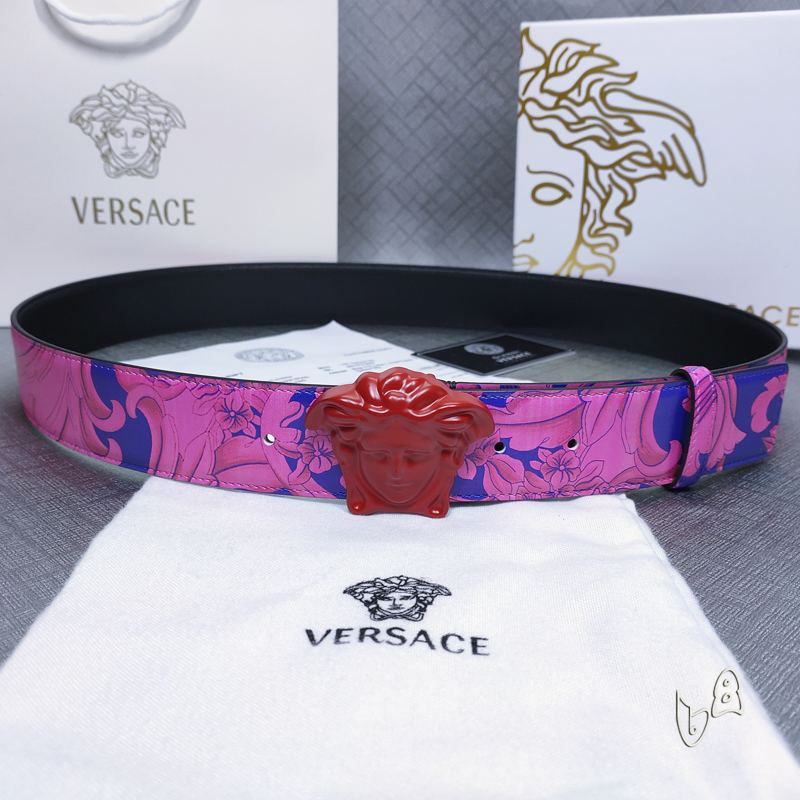 Versace belt 38mmX80-125cm lb (4)