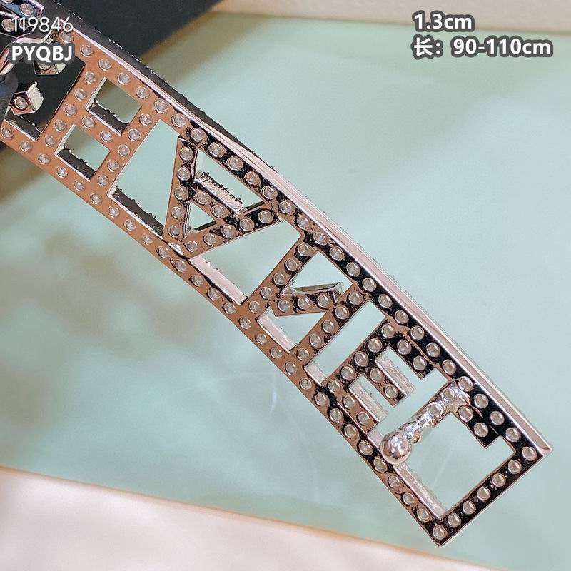 Chanel belt 13mmX90-110cm 8L (5)