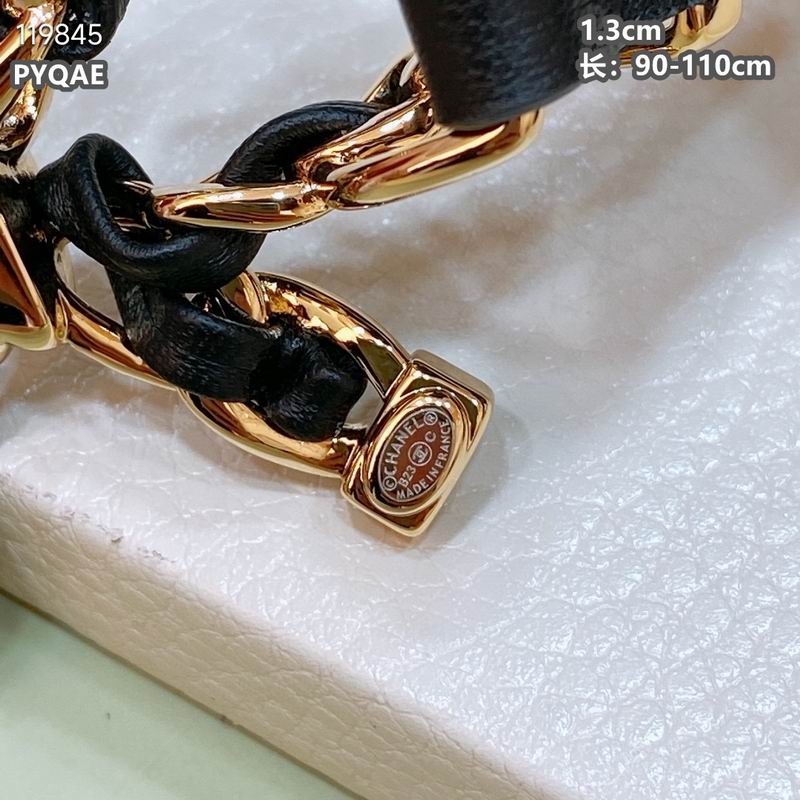 Chanel belt 13mmX90-110cm 8L (8)