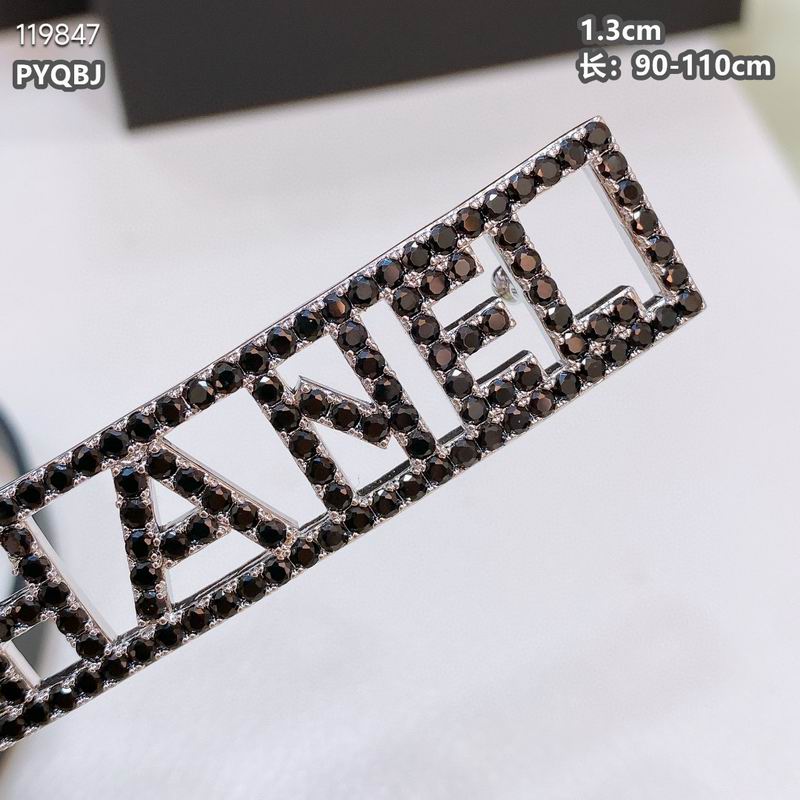Chanel belt 13mmX90-110cm 8L (8)