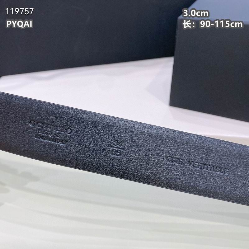 Chanel belt 30mmX90-115cm 8L (12)