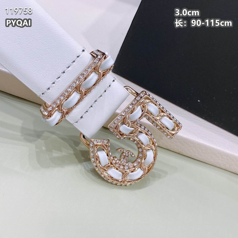 Chanel belt 30mmX90-115cm 8L (13)