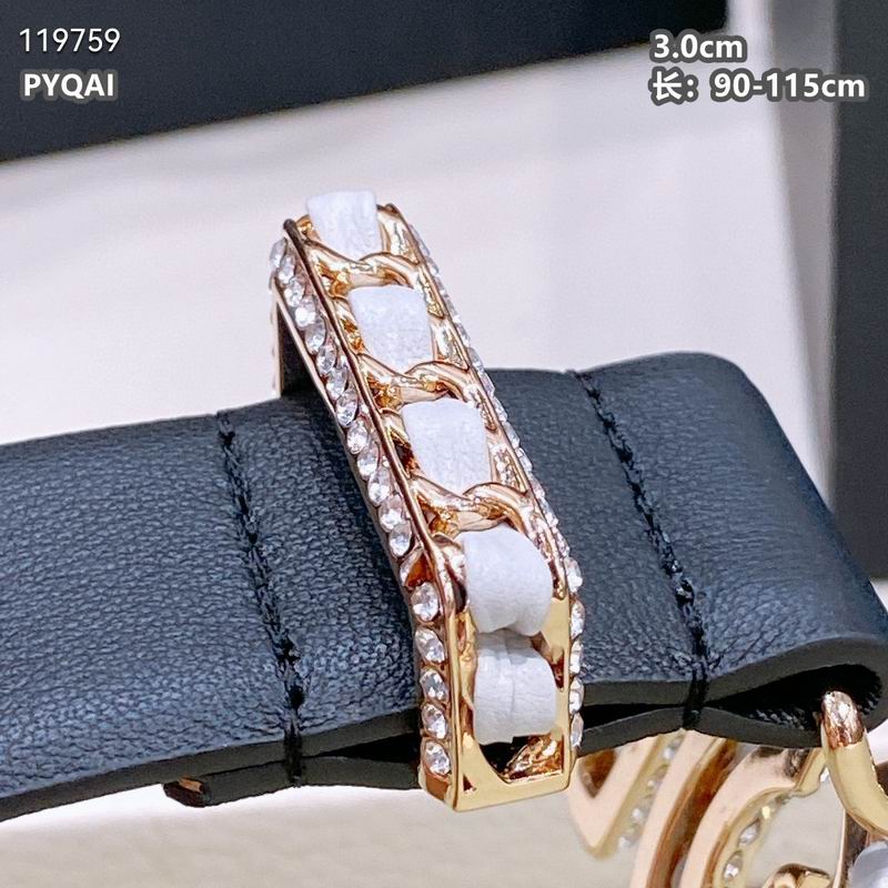 Chanel belt 30mmX90-115cm 8L (19)