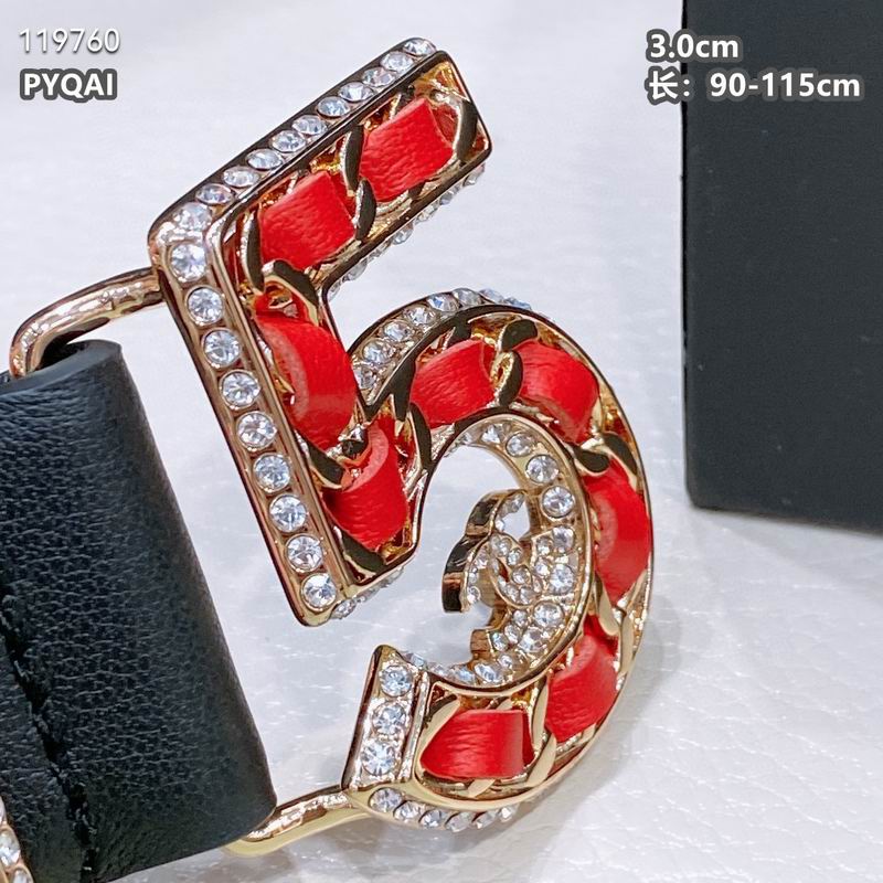 Chanel belt 30mmX90-115cm 8L (23)