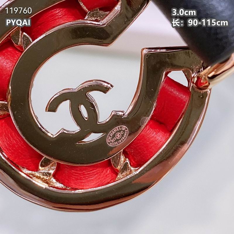 Chanel belt 30mmX90-115cm 8L (25)