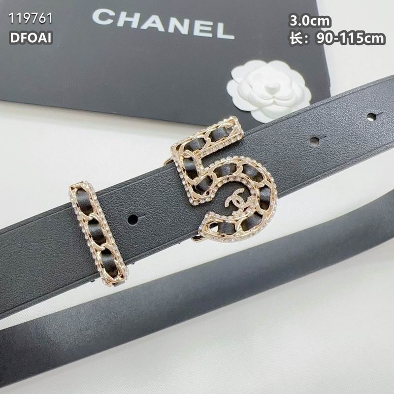 Chanel belt 30mmX90-115cm 8L (5)