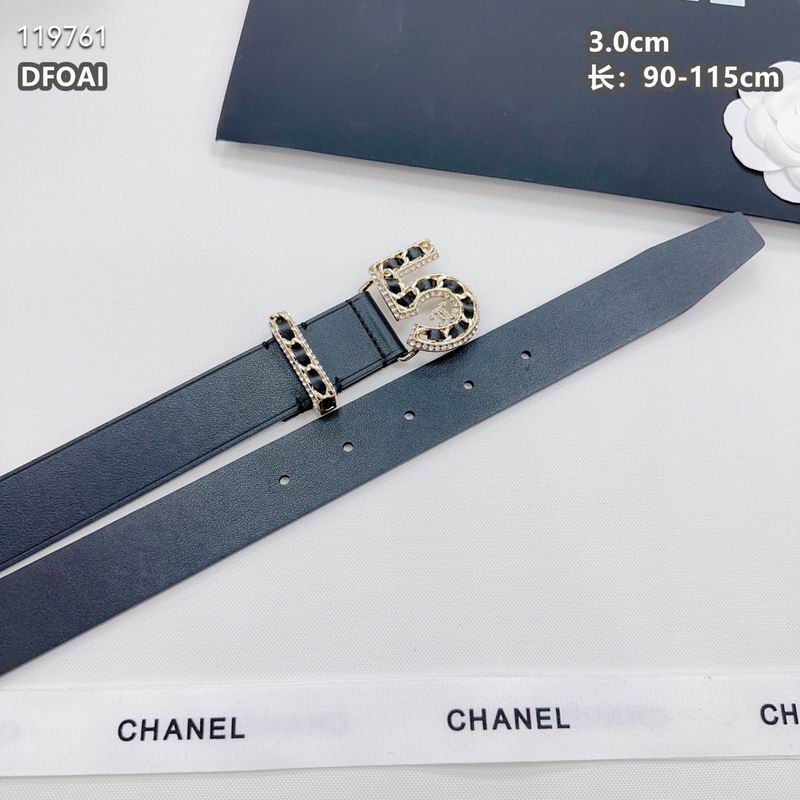 Chanel belt 30mmX90-115cm 8L (6)