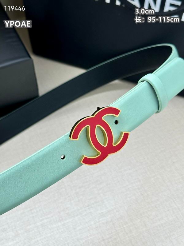 Chanel belt 30mmX95-115cm 8L (1)